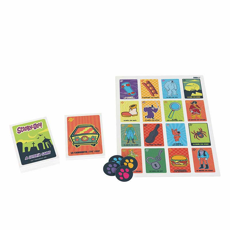 Lotería : Scooby-Doo ! – Un jeu de bingo classique avec une touche d'enquête