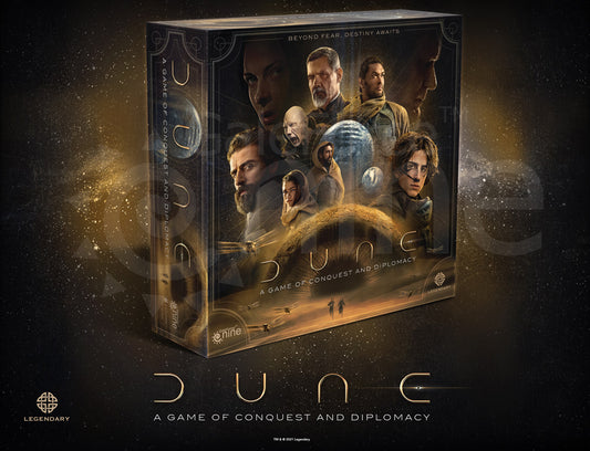 Dune : Un jeu de conquête et de diplomatie, jeu de plateau inspiré du film – Guerre stratégique de science-fiction