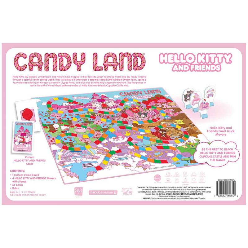 Candyland : Jeu de société Hello Kitty – Une douce aventure Sanrio