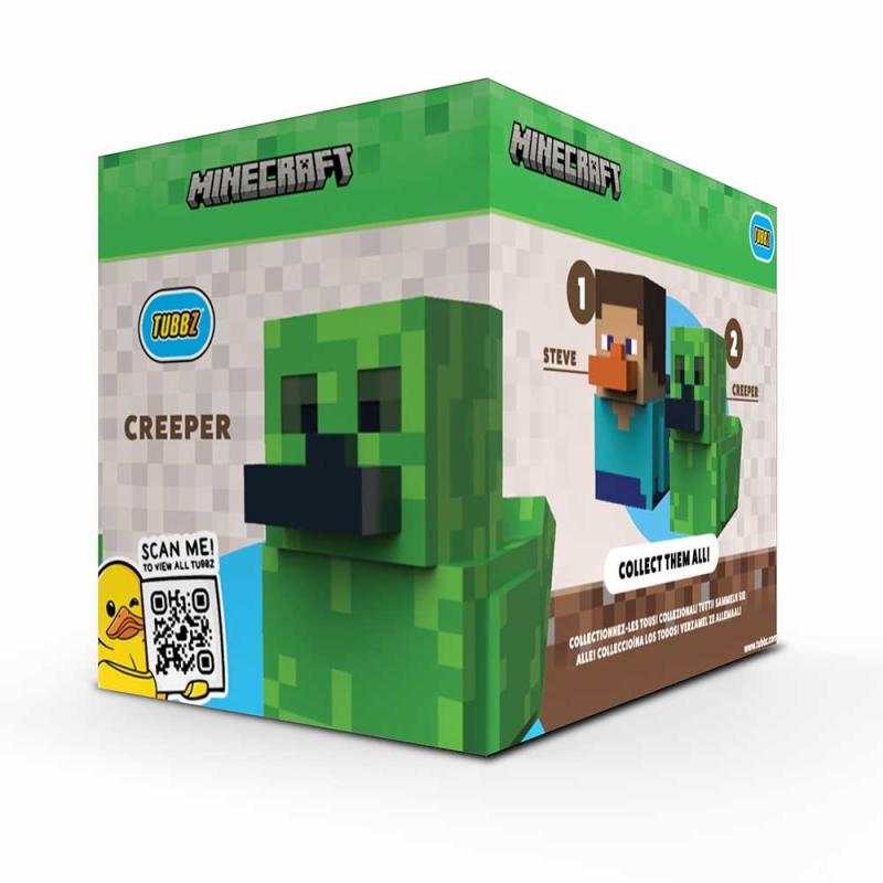 Creeper Minecraft en boîte Tubbz
