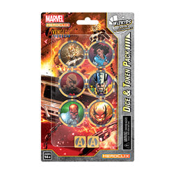 MVL HEROCLIX AVENGERS FOREVER DICE/TOKEN PACK