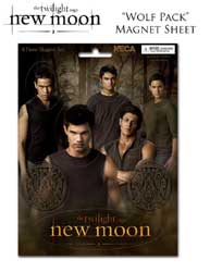TWILIGHT NM MAGNET SHEET WOLF PACK