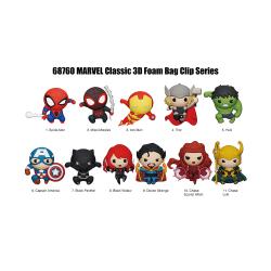 3D FOAM BAG CLIP MARVEL CLASSIC