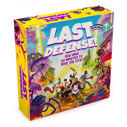 Last Defense! – Fast-Paced Cooperative City-Saving Board Game