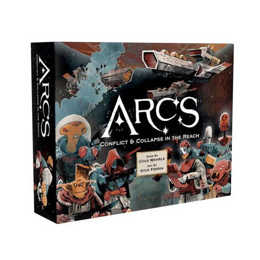Arcs Board Game – A Sharp Sci-Fi Strategy Battle Across the Galaxy