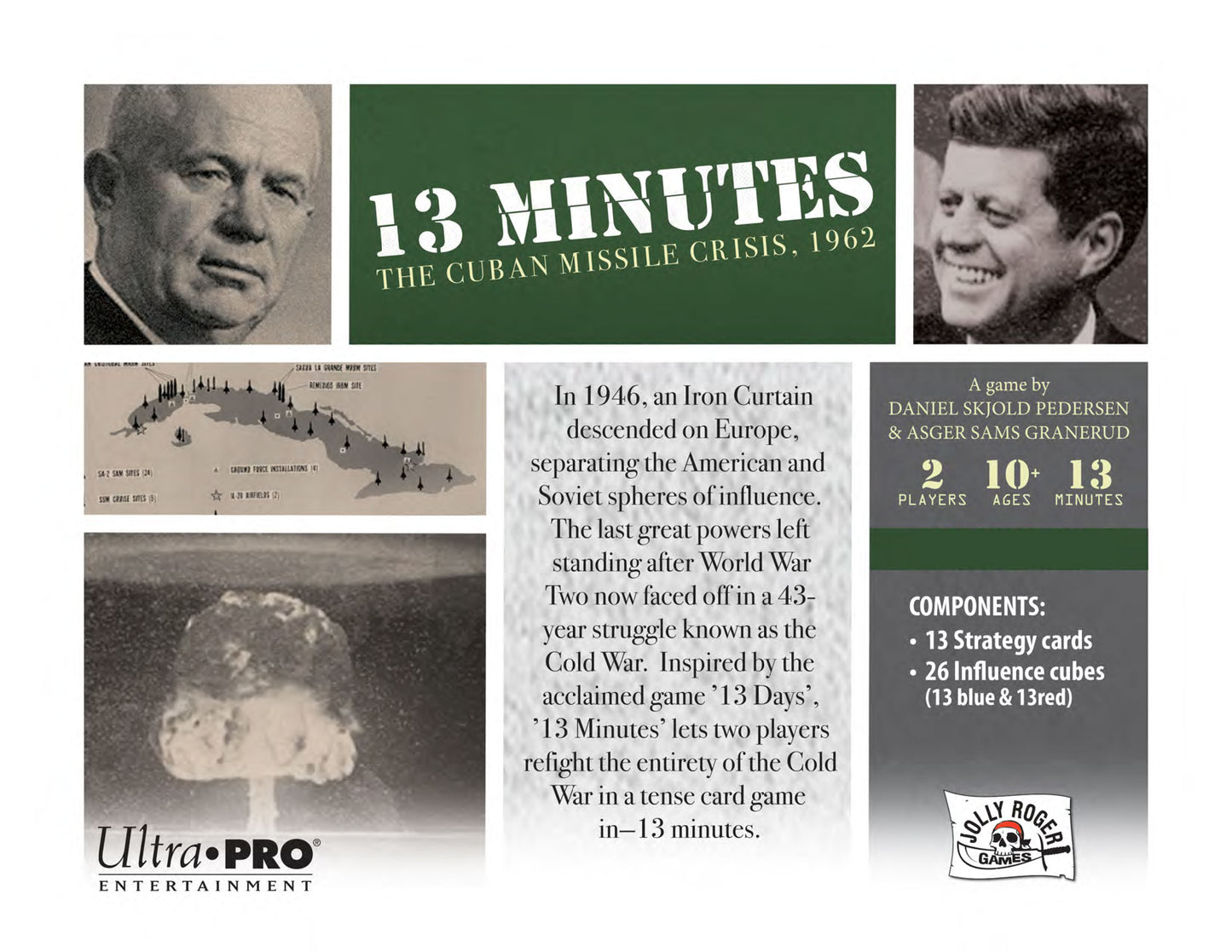 13 Minutes: The Cuban Missile Crisis Board Game – A Micro Game of Tense Decisions