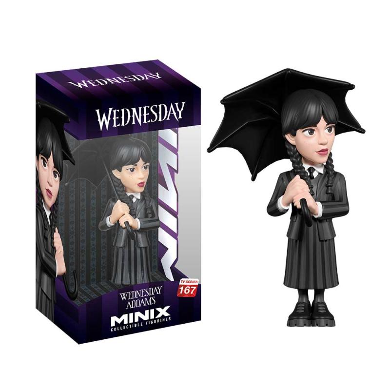 Figurine de collection Minix Wednesday Netflix Wednesday Umbrella
