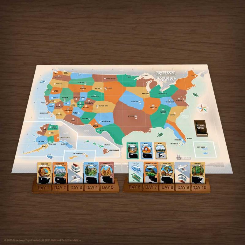 10 Days in the National Parks USA Board Game - Let the Journey Begin!